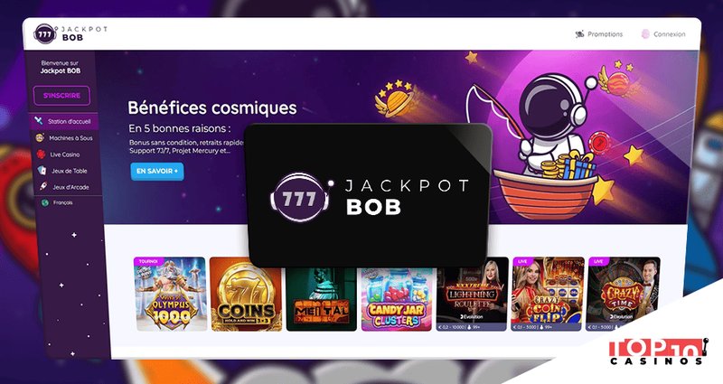 Découvrez les Secrets du Jackpot Bob Casino en Ligne en France