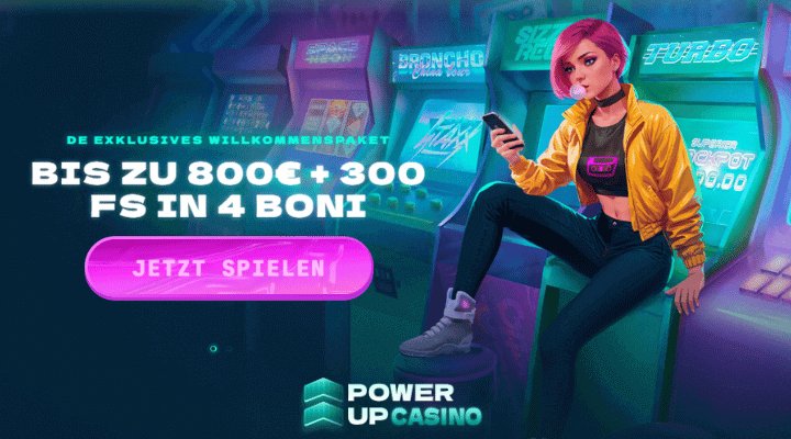 Image: Macht Jetzt Ihren PowerUp Casino Login - Freiwillige Einzahlung erforderlich